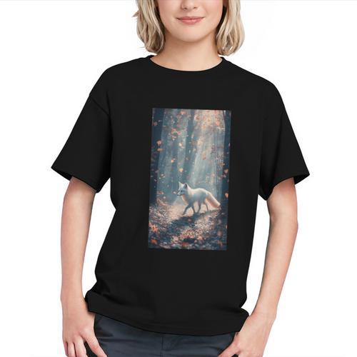 Cottagecore Fox Fox Books Flowers Wildlife Nature Graphic Youth - Bookorys AU