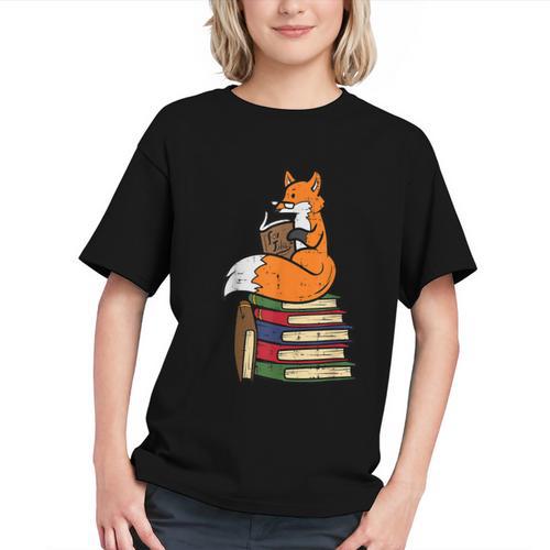 Fox Books Read Reading Librarian America Men Women Kids Graphic Youth - Bookorys