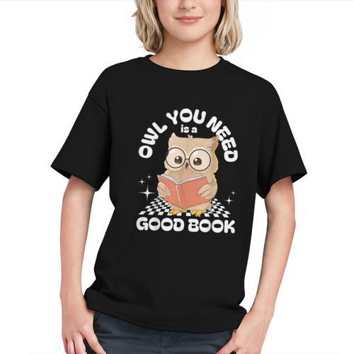 Owl You Need Is A Good Book Teacher Librarian Reading Graphic Youth - Bookorys
