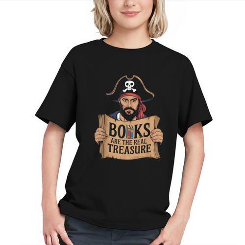 Read Book Reader Library Reading Librarian Pirate Bookworm Graphic Youth - Bookorys