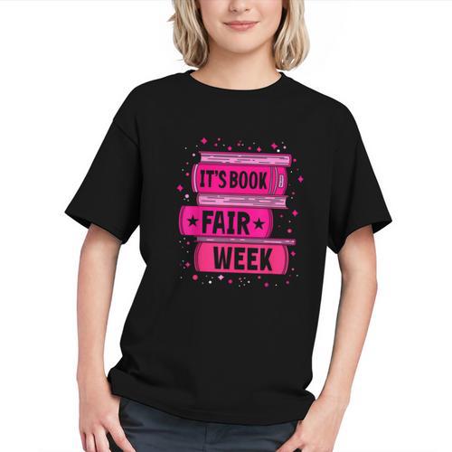 Reading Books Its Book Fair Week Graphic Youth - Bookorys