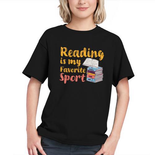 Reading Is My Favorite Sport Book Lovers Graphic Youth - Bookorys