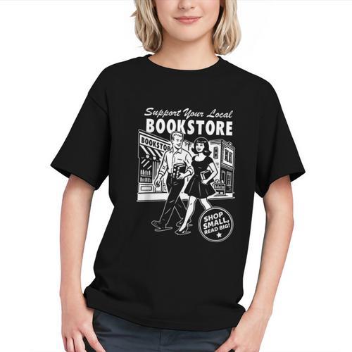 Support Your Local Bookstore Reading Book Lover Graphic Youth - Bookorys CA