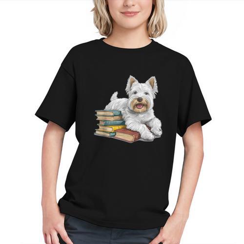 West Highland Terrier Books Dog Breed Westie For Men Women Kids Graphic Youth - Bookorys