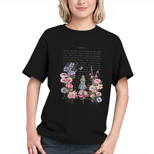 Wonderland Garden & Vintage Textbook Graphic Youth - Bookorys