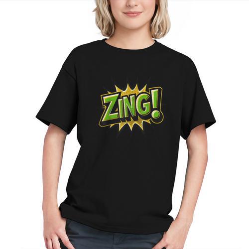 ZING Comic Book Retro Artwork – Cartoon Collector Graphic Youth - Bookorys
