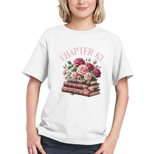 63rd Birthday Chapter 63 Birthday Shirt Women Book Lover Premium Graphic Youth - Bookorys DE