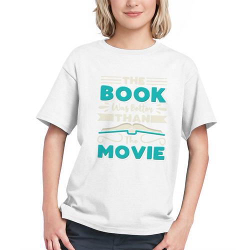 The Book Was Better Than The Movie Literary Library Bookworm Premium Tri-Blend Graphic Youth - Bookorys