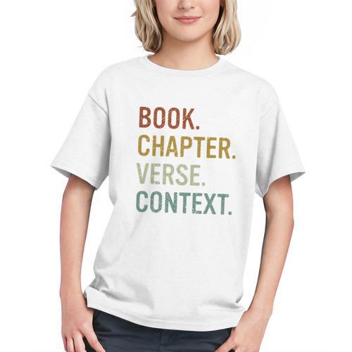 Book Chapter Verse Christian Bible Reformed Theology Graphic Youth - Bookorys CA