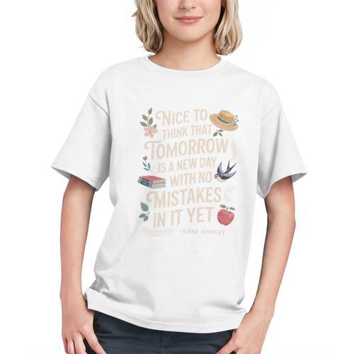Book Lover Tomorrow Quote Anne Shirley Premium Tri-Blend Graphic Youth - Bookorys