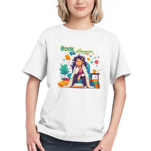 Book Lover Woman Woman Book Hangover Premium Tri-Blend Graphic Youth - Bookorys