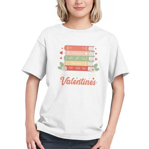 All Booked For Valentines Retro Book Lover Teacher Bookworm Premium Tri-Blend Graphic Youth - Bookorys UK