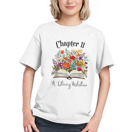 Chapter 11 Years Old 11th Birthday Wildflower Book Lover Graphic Youth - Bookorys