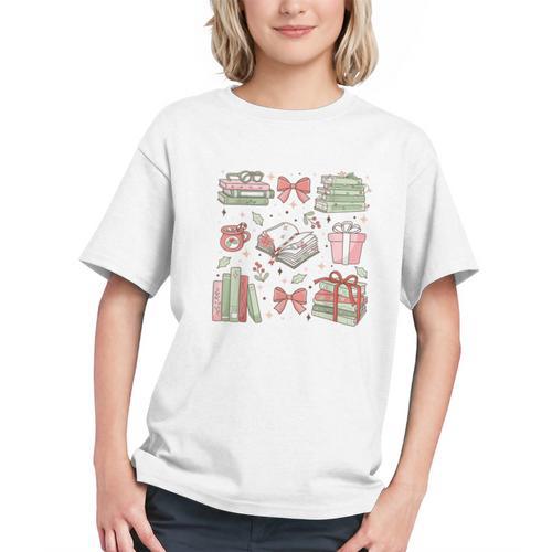 Christmas Book Lover Reading Reader Men Women Kids Xmas Graphic Youth - Bookorys AU