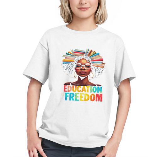 Education Is Freedom Afro Books Graphic Youth - Bookorys DE