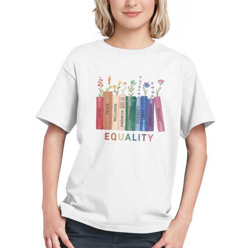 Equality Flower Books Equal Rights Social Justice Feminist Graphic Youth - Bookorys CA