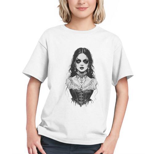 Gothic Goth Girl Woman Movie Book Art Graphic Youth - Bookorys