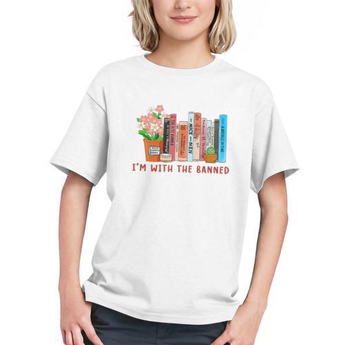 I'm With The Banned Books – Book Lover Librarian Reading Graphic Youth - Bookorys AU