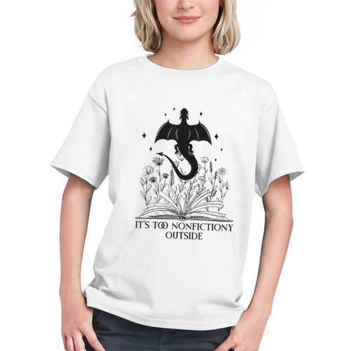 It's Too Nonfictiony Outside Book Dragon Reading Fantasy Era Graphic Youth - Bookorys
