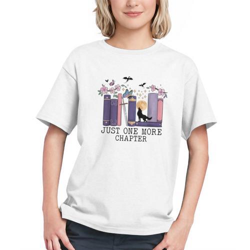 Just One More Chapter Romantasy Book Dragon Bookworm Bookish Graphic Youth - Bookorys CA