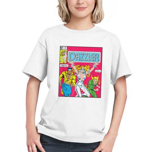 Marvel Universe Classic Dazzler Vintage Comic Book Cover Graphic Youth - Bookorys