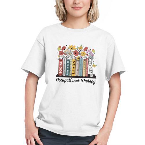 Occupational Therapy Wildflower Book OT Therapist Assistant Graphic Youth - Bookorys AU
