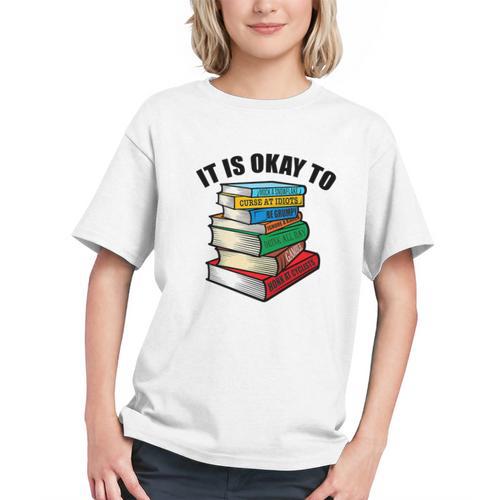 It Is Okay To Be a Grumpy Old Man Book Lover Premium Graphic Youth - Bookorys