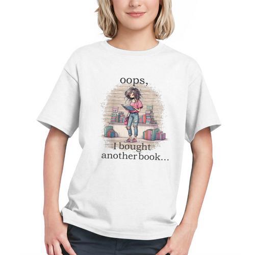 Oops I Bought Another Book Book Woman Sarcastic Graphic Youth - Bookorys