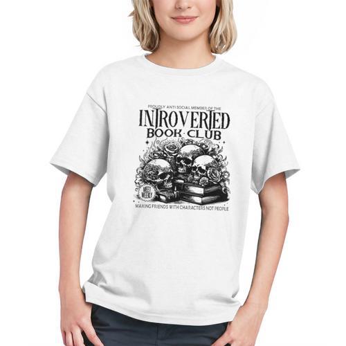 Proudly Anti Social Member Of The Introverted Book Club Graphic Youth - Bookorys DE