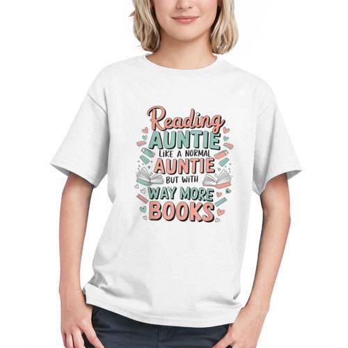 Reading Auntie Book Lover For Bookworm Aunt Graphic Youth - Bookorys DE