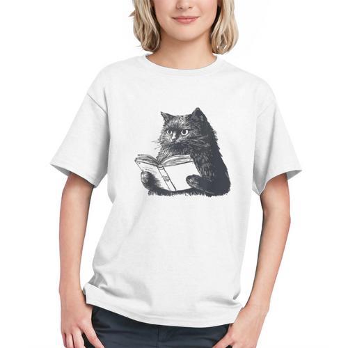 Reading Cat Cat Book Lover Graphic Youth - Bookorys AU