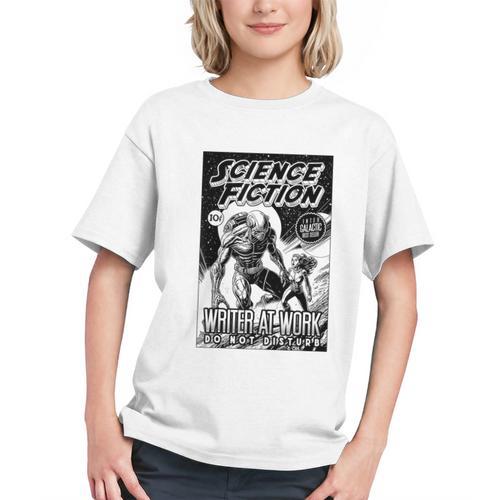 Science Fiction Writer At Work Vintage Book Cover Graphic Youth - Bookorys
