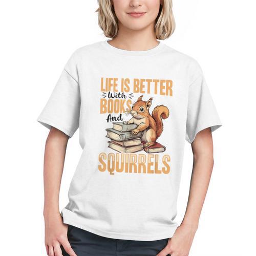Squirrel Animal Life Is Better With Books And a Graphic Youth - Bookorys CA