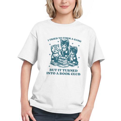 I Tried To Form A Gang Book Club Quote For Women Graphic Youth - Bookorys