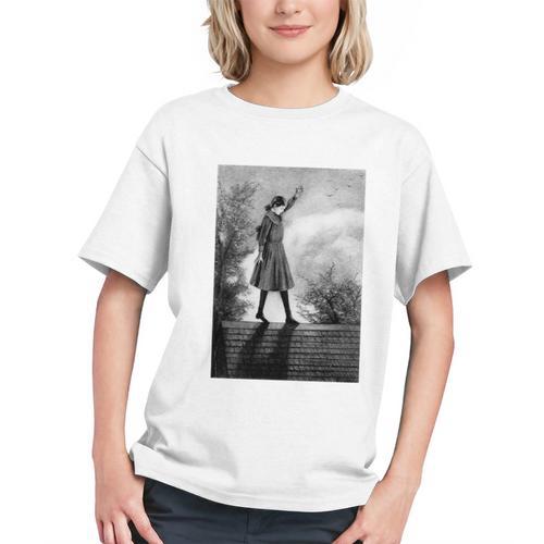 Vintage Anne Of Green Gables -Roof Scene From Book Premium Tri-Blend T-Shirt Graphic Youth - Bookorys