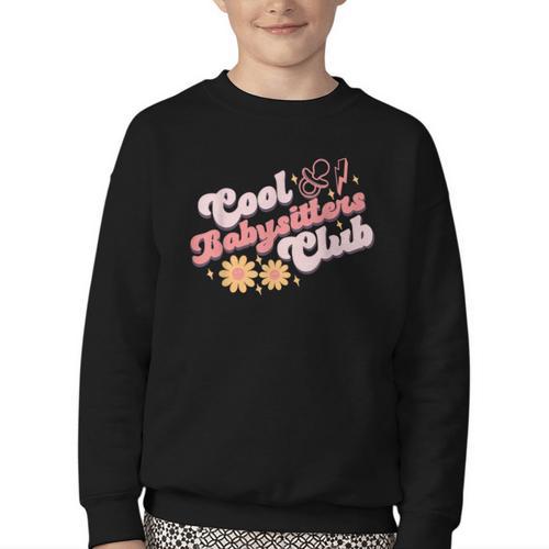 Babysitters Club Book Daycare Provider Friends Childcare Day Youth Crewneck Sweatshirt - Bookorys AU