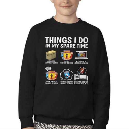 Best Comic Book For Men Women Comic Book Collectors Youth Crewneck Sweatshirt - Bookorys