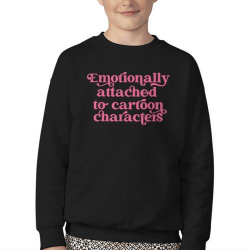 Bookish Galentines Day Valentine Book Club Matching Reader Youth Crewneck Sweatshirt - Bookorys CA