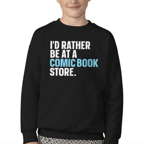 Comic Books Art For Men Women Comics Lover Comics Collector Youth Crewneck Sweatshirt - Bookorys