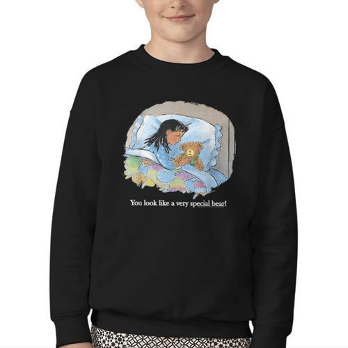Corduroy A Very Special Bear Illustrated Children's Book Youth Crewneck Sweatshirt - Bookorys CA