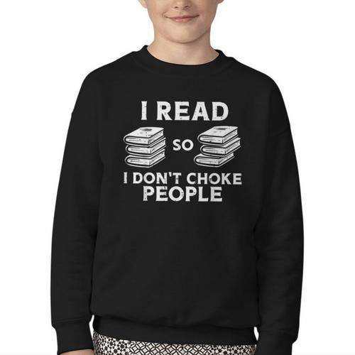 I Read Reading Book Librarian Across America Men Women Kids Youth Crewneck Sweatshirt - Bookorys CA