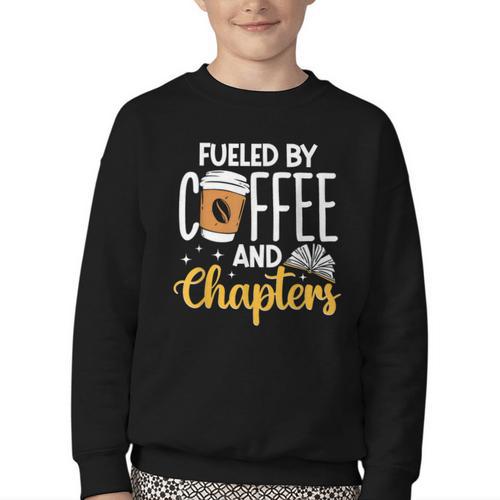 Reading Books Bookcase Book Club Bibliophile Youth Crewneck Sweatshirt - Bookorys UK