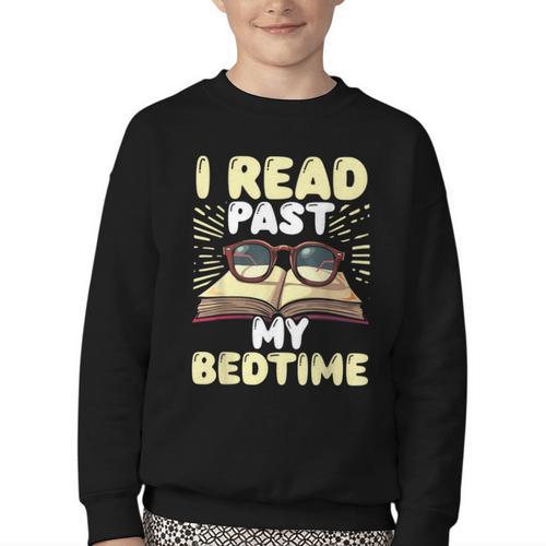 Reading Books For Kids Book Lover Bookworm Librarian Youth Crewneck Sweatshirt - Bookorys DE
