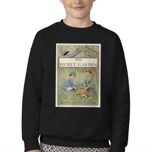 The Secret Garden Book Youth Crewneck Sweatshirt - Bookorys CA