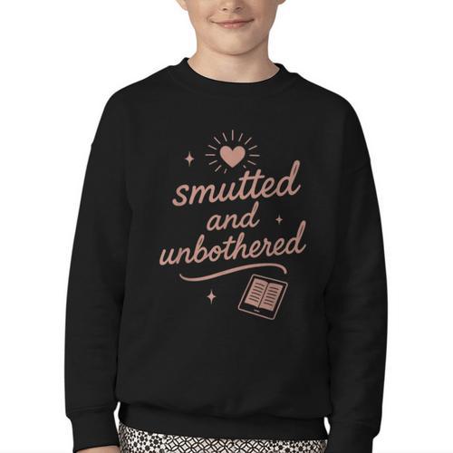 Spicy Book Club BookTok Romance Smutty Fiction Hot Romance Youth Crewneck Sweatshirt - Bookorys