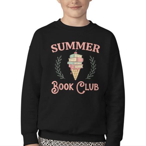 Summer Book Club Youth Crewneck Sweatshirt - Bookorys CA