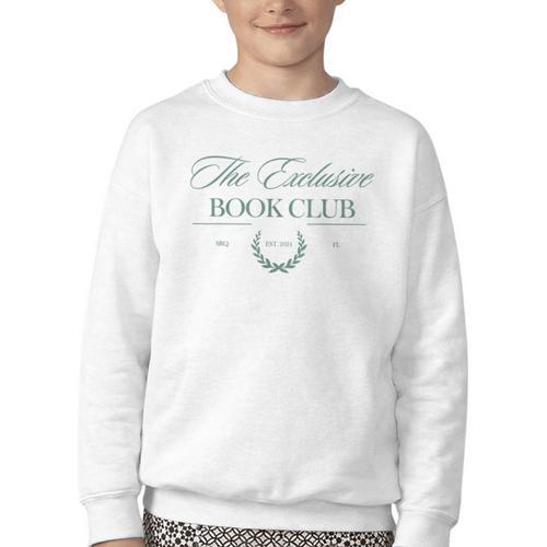 Graphic Book Club Sweatshirt Youth Crewneck Sweatshirt - Bookorys AU