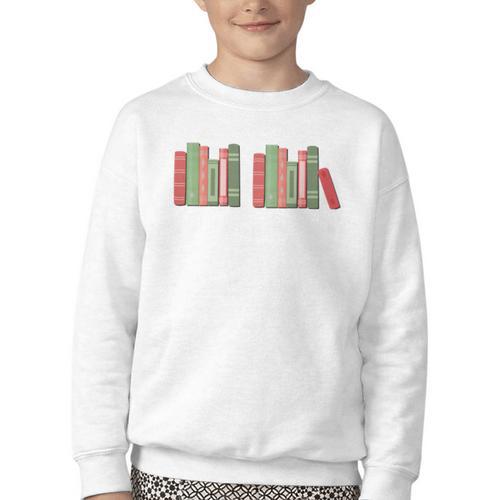 Christmas Book 67 If You Know You Know 67 Meme Teacher Youth Crewneck Sweatshirt - Bookorys