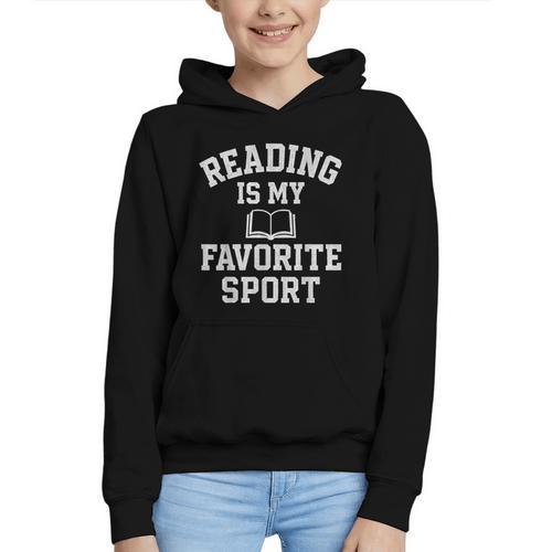 Book Lover Reading For Teachers Students Librarians Graphic Youth Hoodie - Bookorys