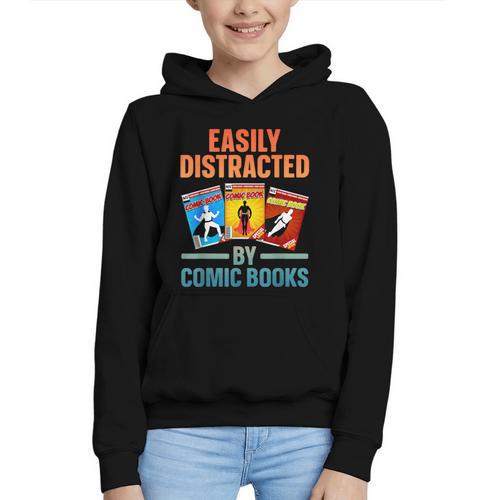 Cute Comic Book For Men Women Comic Book Collector Graphic Youth Hoodie - Bookorys